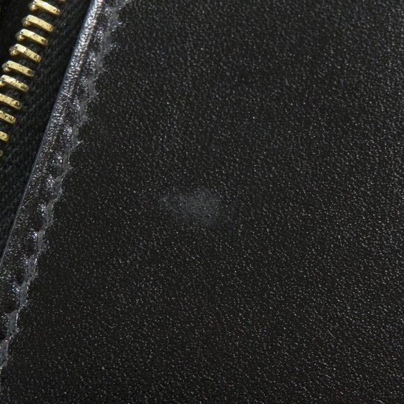 HERMES Bean compact Box Calf Leather Black - Picture 7 of 11